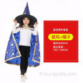 Kids Halloween Wizard Cape Multicolor